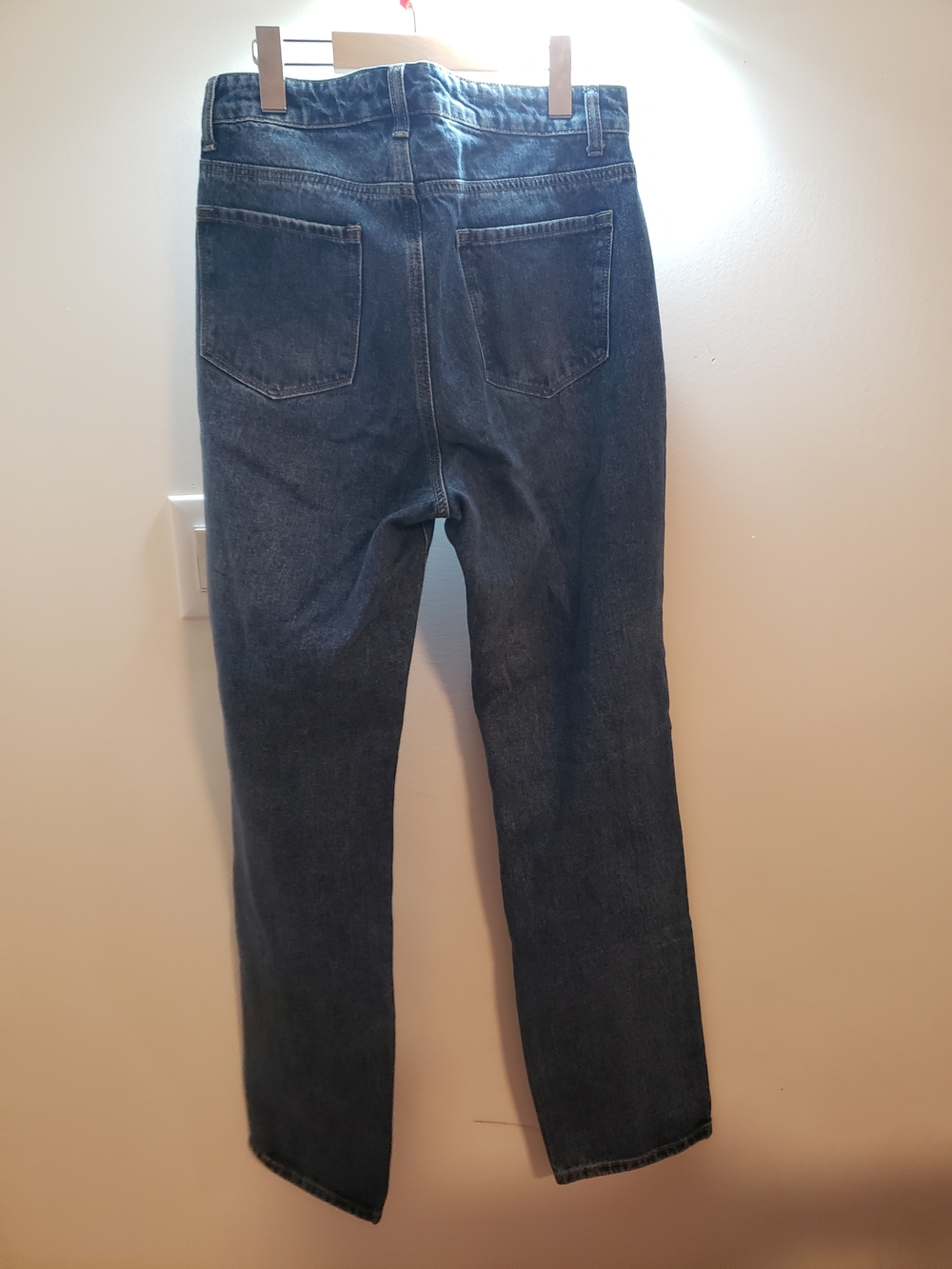 Dark Blue Ripped Jeans - Picture 2 of 3